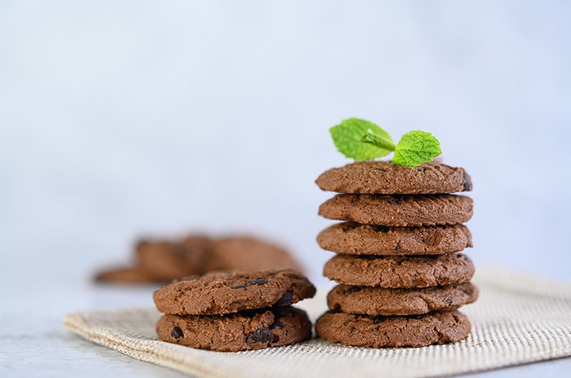 Você está visualizando atualmente Cookies de chocolate amargo